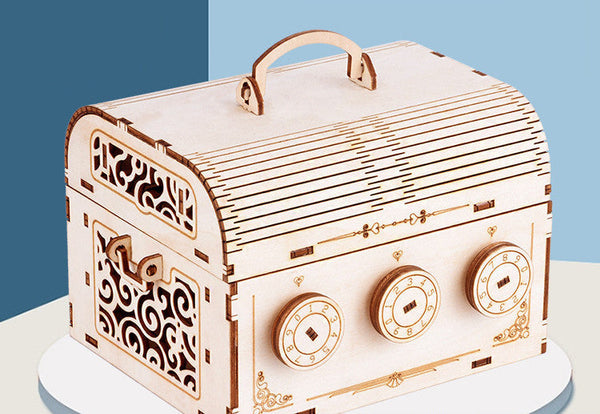 Kreatives Puzzle-Box-Abenteuer