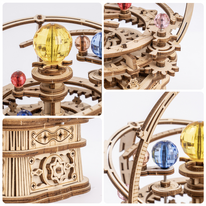 Magisches Holzpuzzle mit Melodie