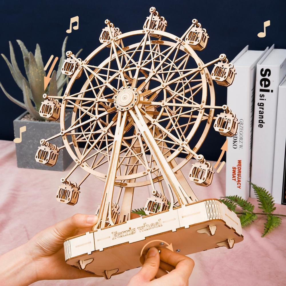 Magisches 3D-Holz-Puzzle