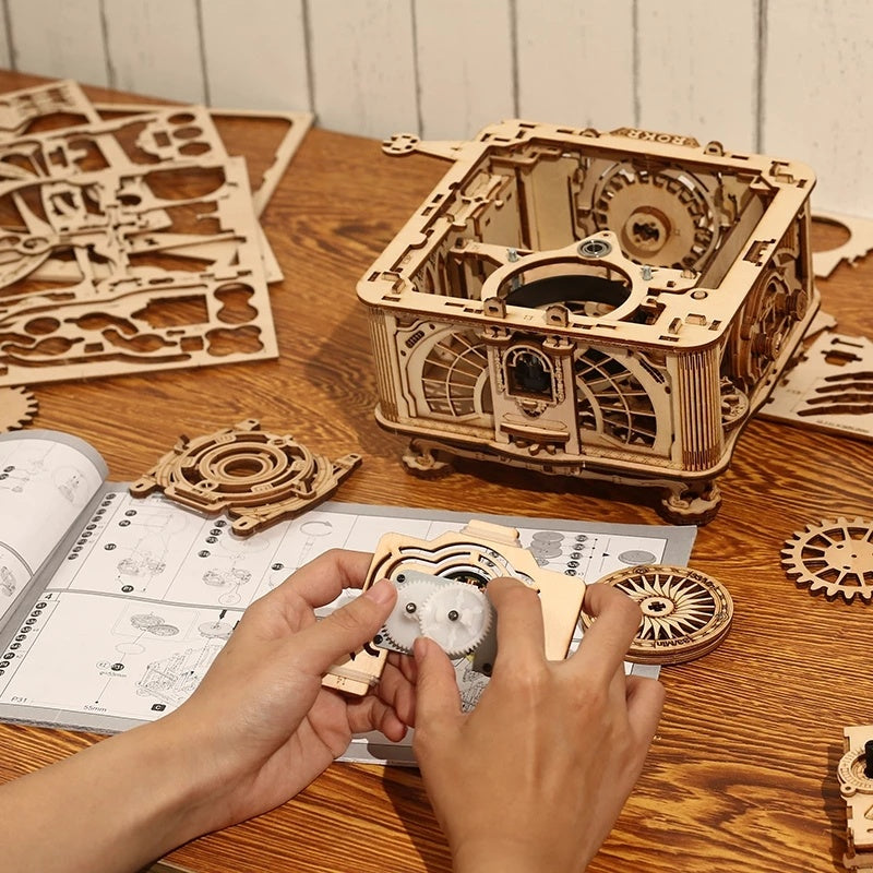 Grammophon Holzpuzzle Erlebnis